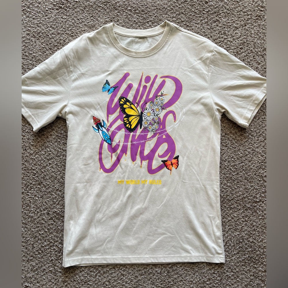 Wild Ones Graphic Tee - Tan